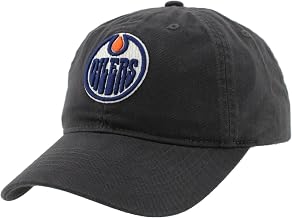 ZHATS NHL Officially Licensed Adjustable Hat Scholarship Icon Charcoal