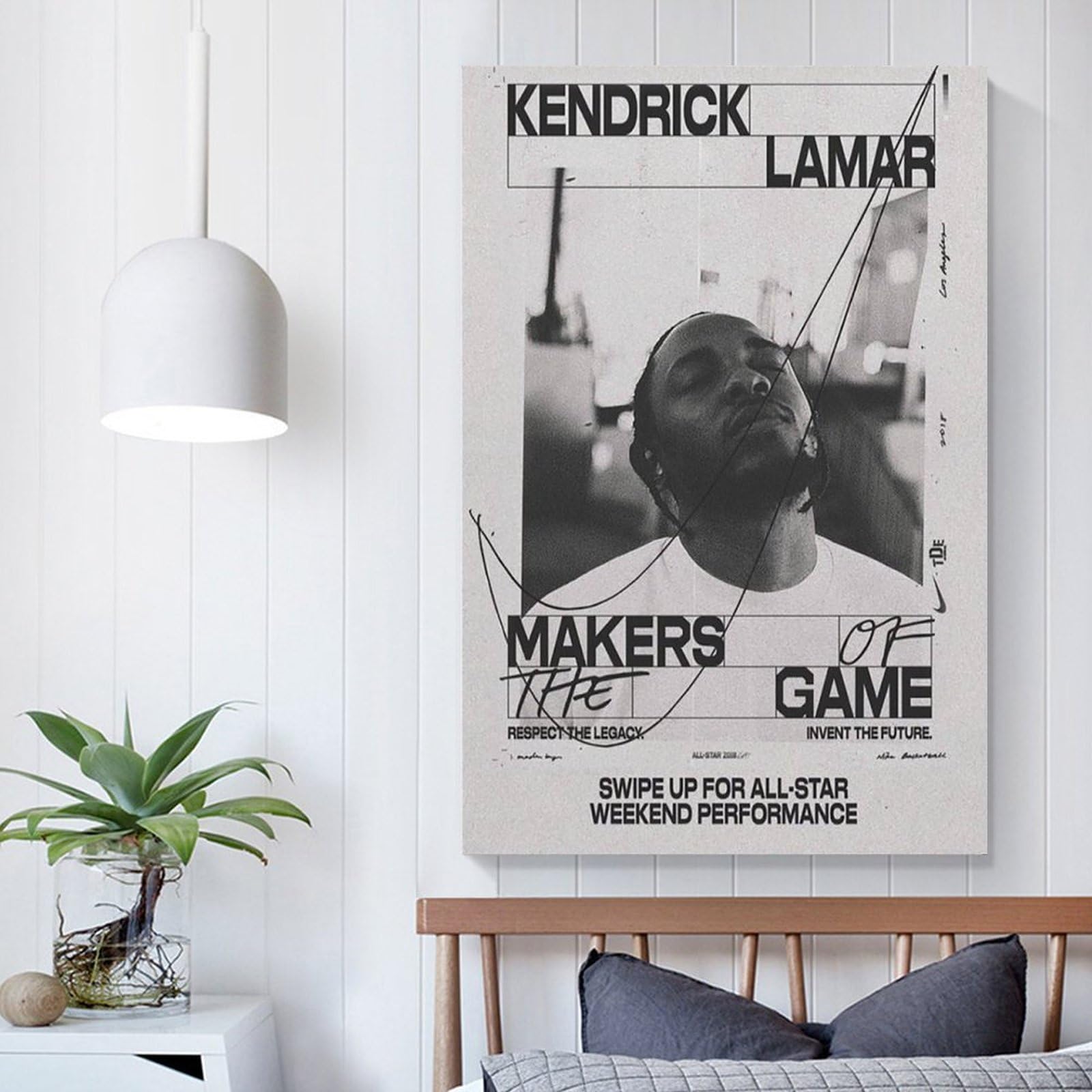 Poster Sur Toile Kendrick Lamar GNX – Affiche Murale Art Sans Cadre 30x45 Cm