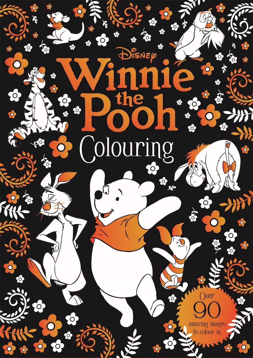 winnie the pooh colouring book