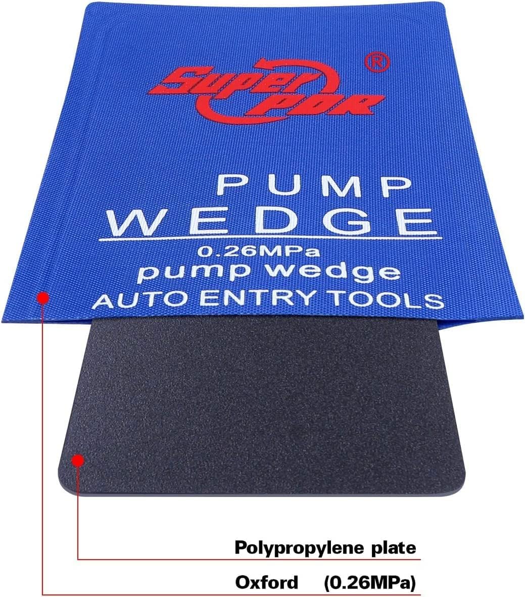 8 Stück Montagekissen Luftkissen, Hebekissen für die Tür und Fenster Montage Tragendes Gewicht von 300KG Pro Montagekissen, Air Pump Wedge Luftkeil Aufpumpen Kissen Auto