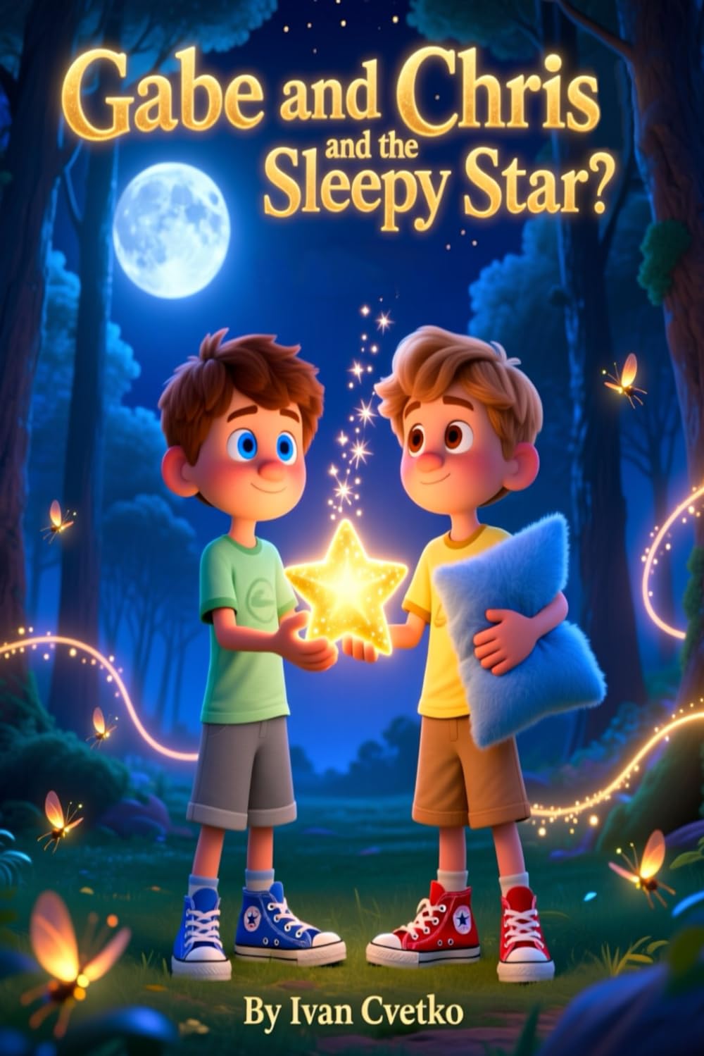 Gabe and Chris and the Sleepy Star: A Gentle Bedtime Adventure About Kindness and Quiet Courage (Gabe and Chris: Bedtime Stories)
