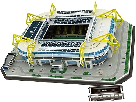 Amazon Co Jp スタジアム3dジグソーパズル Nanostadマンチェスターユナイテッド オールドトラフォード マンチェスターシティ Fcエティハド 子供向けスタジアムモデル構築キット おもちゃ