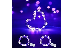 Ultraviolet Aura Blacklight String Lights for Enhanced Visual Effects