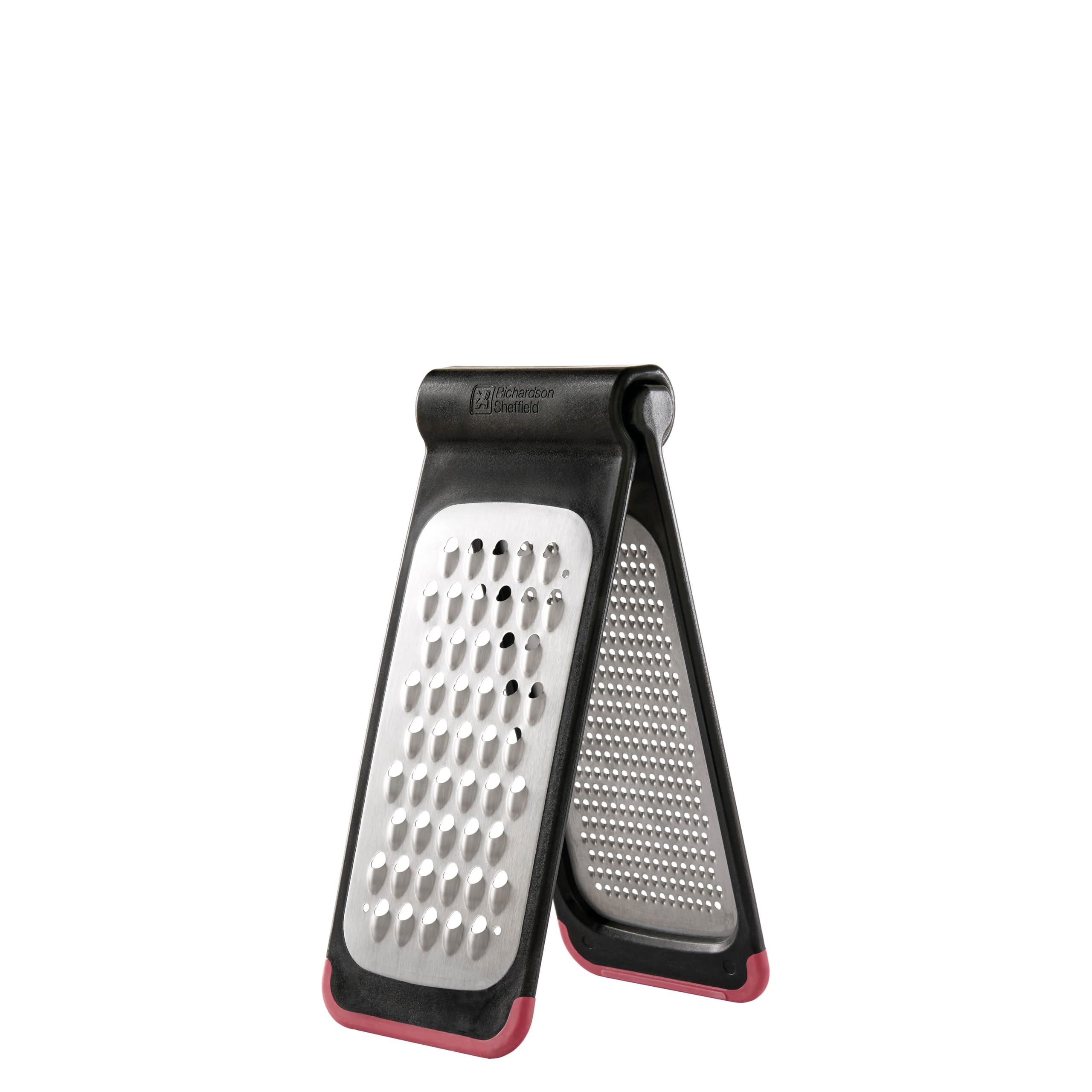 Richardson Sheffield Folding Box Grater, Coarse Rasp - Black