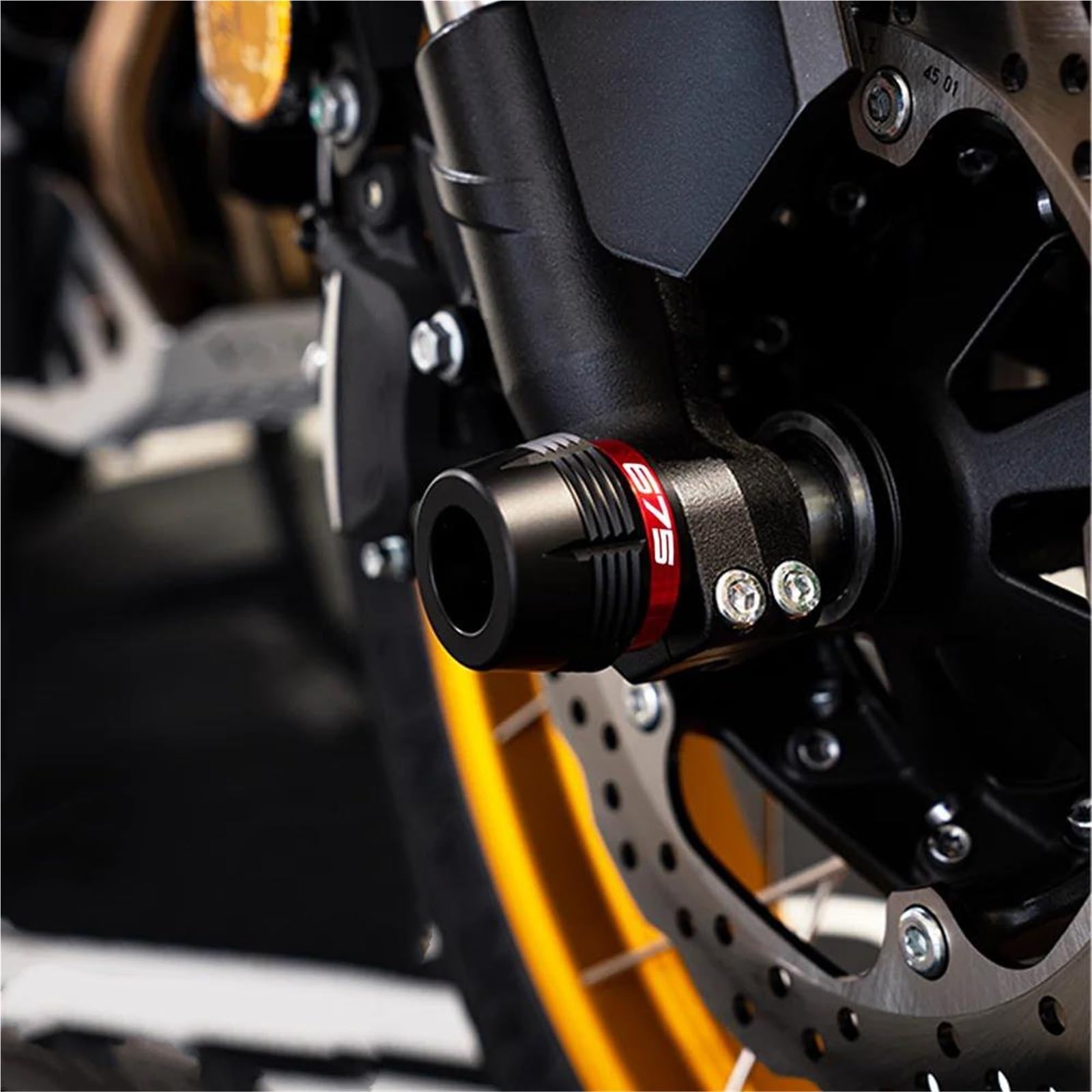 Sturzpad Schutz Motorrad Sturzschutz Für CFMOTO 675SR-R 675NK 675SS 675SR SR675 675 SS NK SR-R Motorrad Motor Absturzsicherung Rahmen Rad Sliders(Front Rear -Blue)