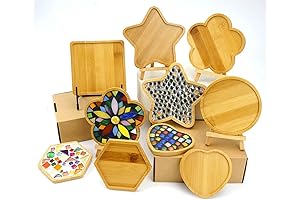 6pc Wooden Mosaic Base Available at Mosaic Tile Outlet