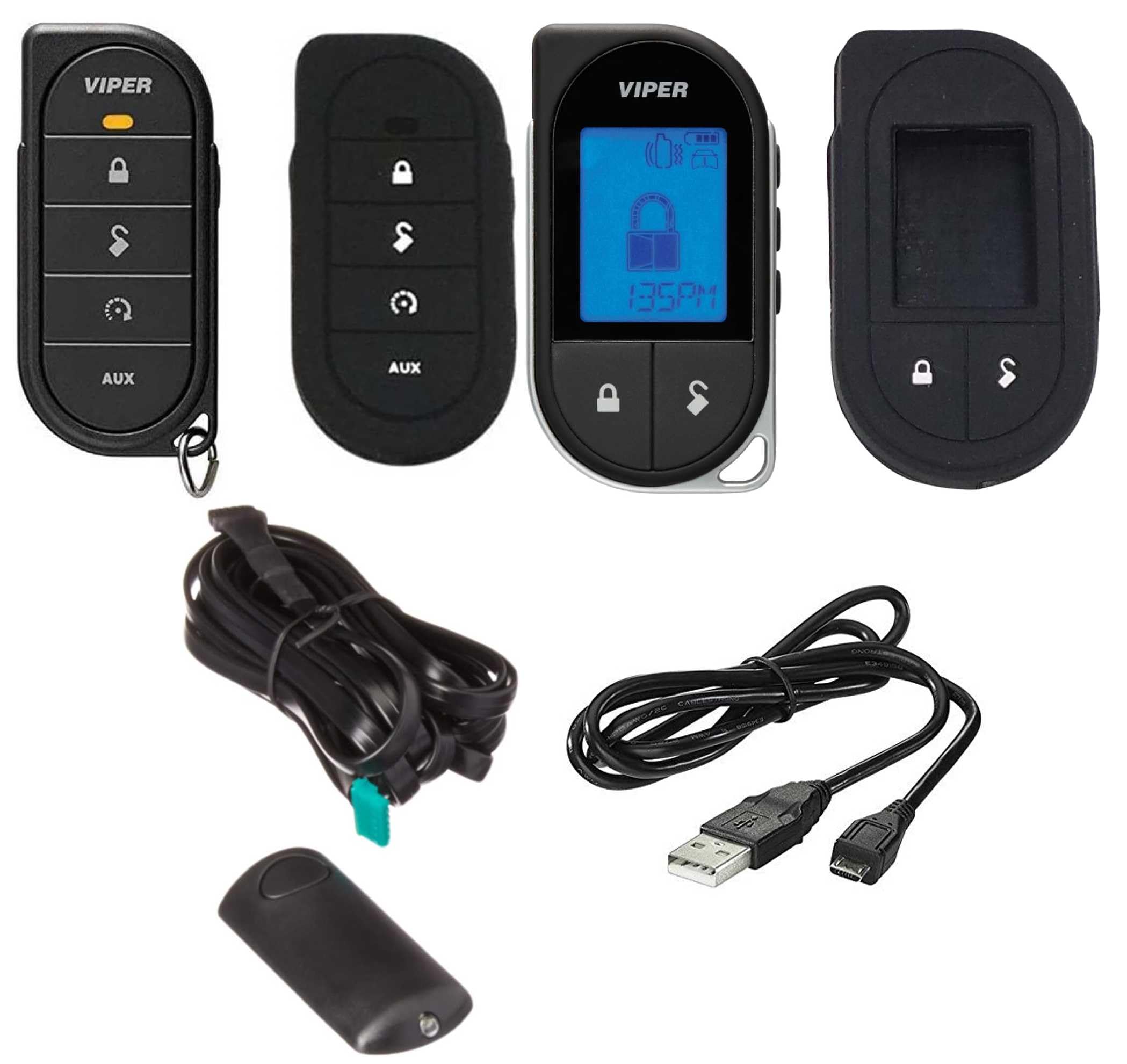 VIPER バイパー リモコンセット　7756V Amazon.com: 7756v 2 Way LCD Replacement Remote Transmitter