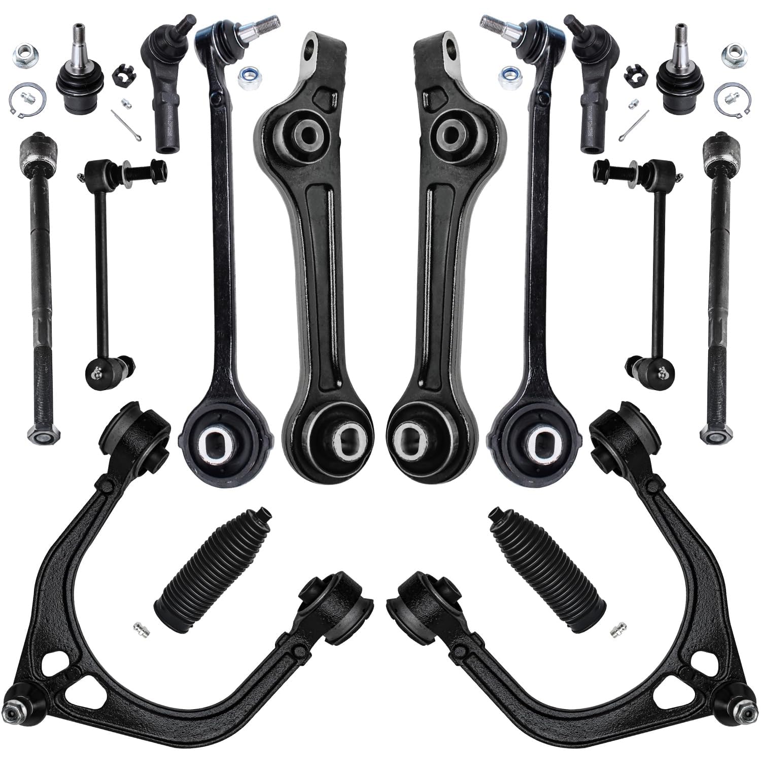 Detroit Axle - RWD Front End 16pc Suspension Kit for 11-14 Chrysler 300
