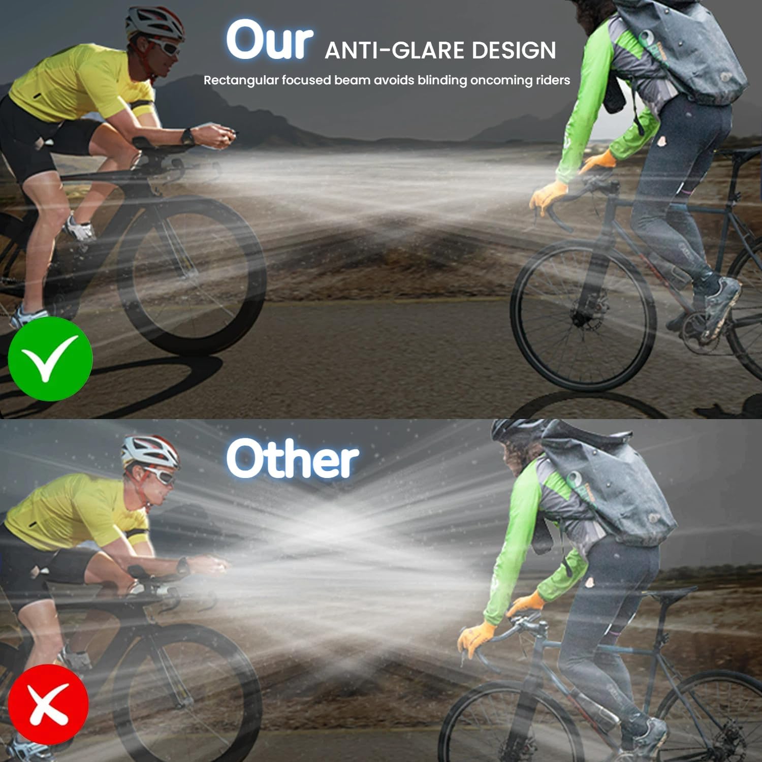 Electric Bike Horn, Bike Light 2 in 1, Large Range Floodlight, IPX5 Waterproof, 110 dB, USB Rechargeable, Bicycle Headlight with Bell for Kids Boys Adults Mountain Bike Scooter