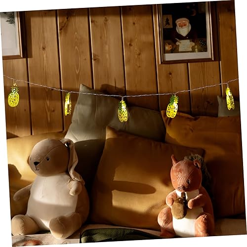 Miniatura 8 de Beatifufu Cadena exterior de la fruta de la luz de los hilos de la luz de las frutas LED de la lámpara de hadas de la lámpara LED de dibujos