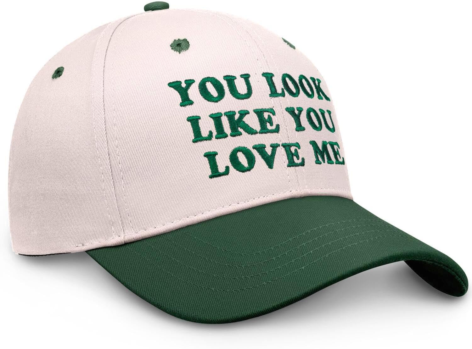 You Look Like You Love Me Hat, Funny Vintage Trucker Hats for Women Men, Trendy Embroidered Snapback Baseball Caps - Image 7