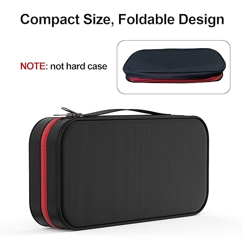 Miniatura 2 de ZYHKJYL Carrying Case for Nintendo SwitchSwitch OLEDSoft Compact Carrying Case Pouch, for Nintendo SwitchOLED Console & Accessories, Lightweight