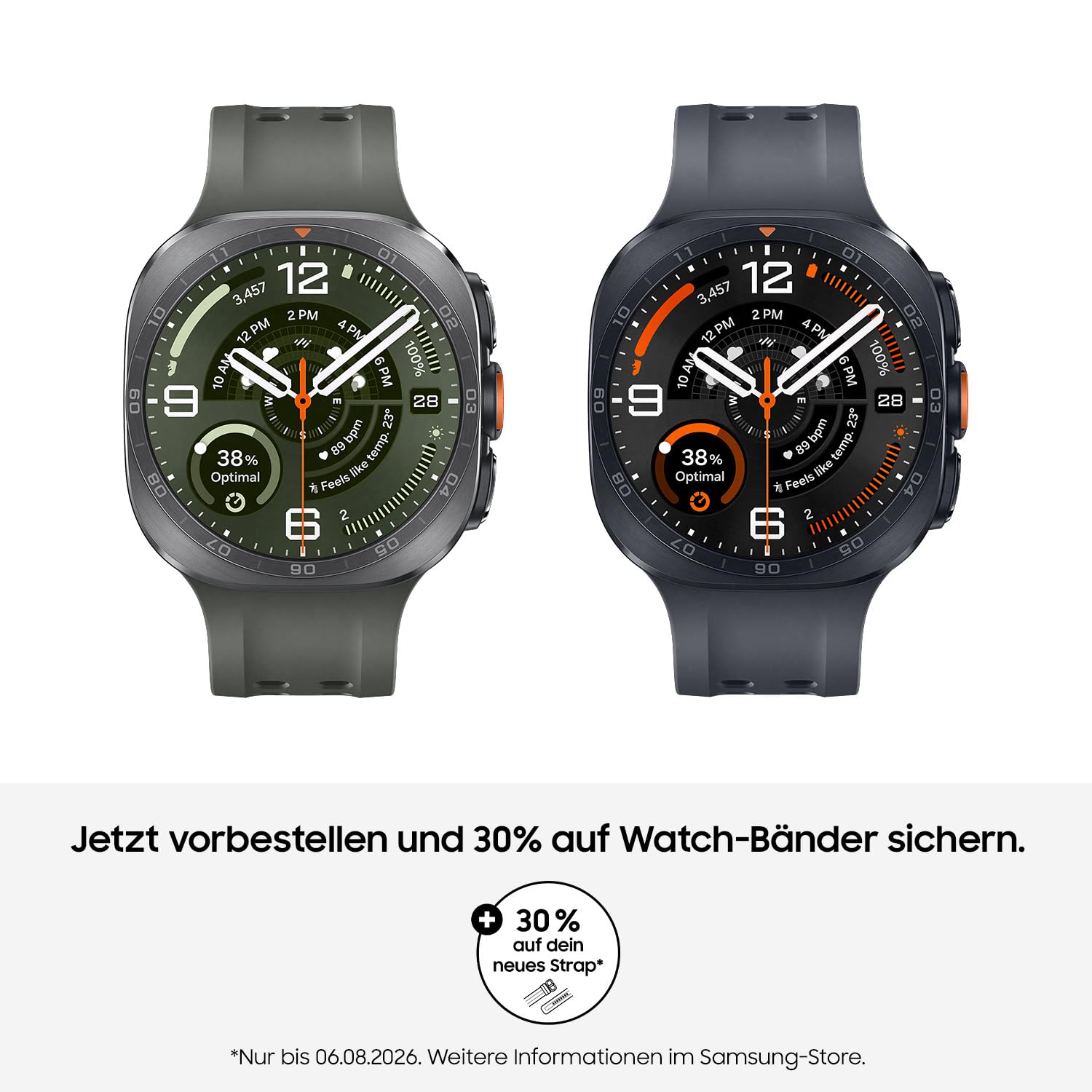 Samsung Galaxy Watch Ultra2 Smartwatch, 47 mm, LTE, Titanium Gray | Fitnessuhr für Trail Running, Tauchen, Radfahren, 800mAh Akku, Schnellladen, 3 Jahre Herstellergarantie [Exklusiv auf Amazon]