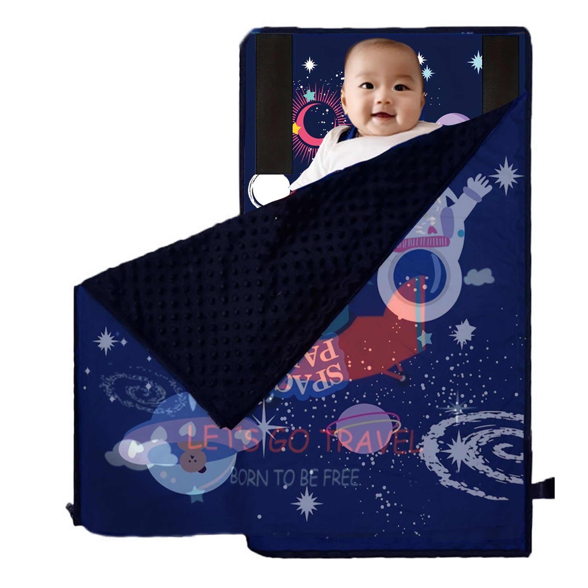 Neptuiby Airplane Bed for Toddler Toddler Airplane Seat Extender Kids Bed with Blanket Portable Comfort Sleep Solution.