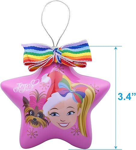 Miniatura 3 de Ruz Blues Clues - Juego de adornos de Navidad azules y magenta, decoración de árbol para interiores y exteriores y decoración navideña para el