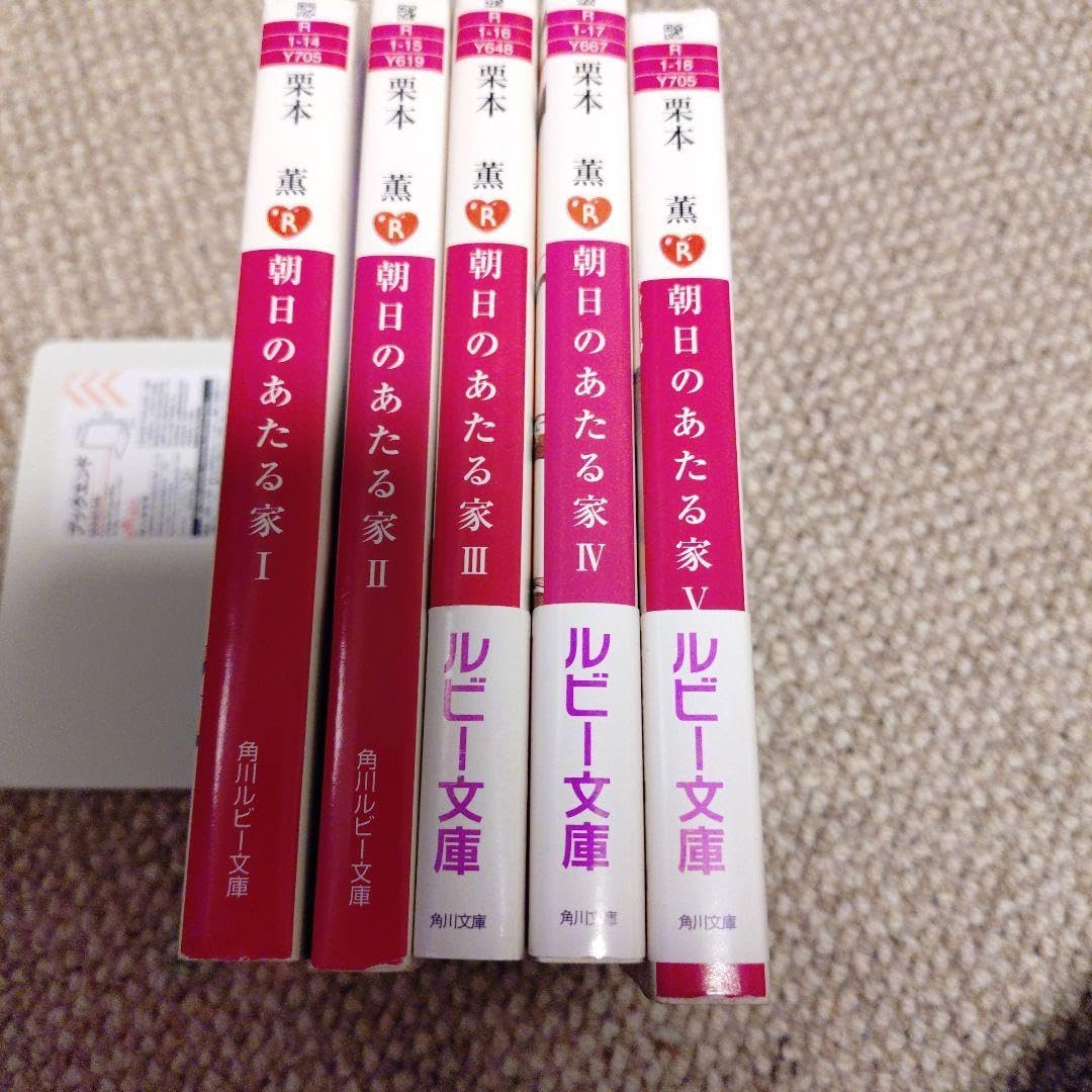 栗本薫 朝日のあたる家 全5巻