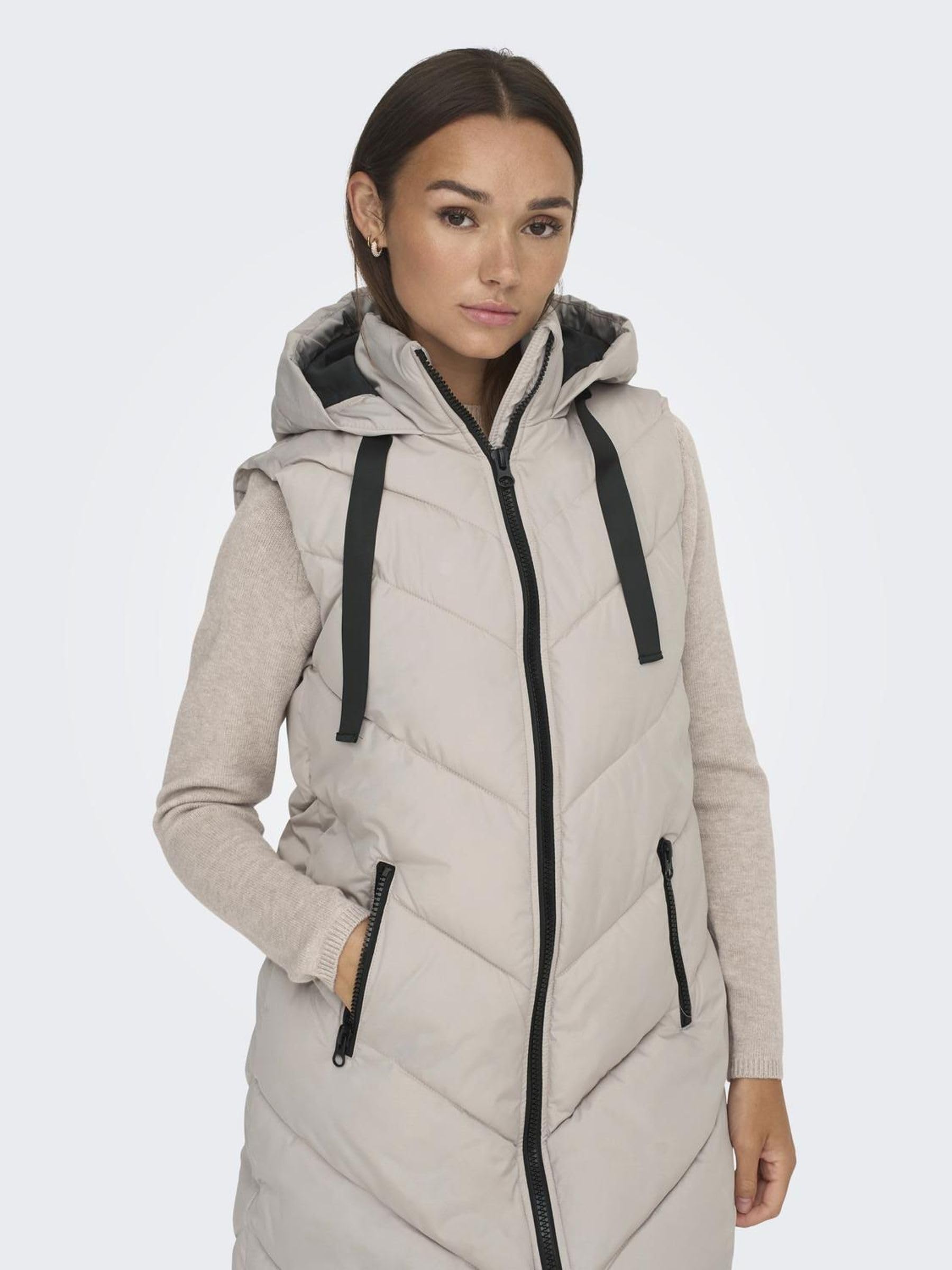 JDY Jdy Skylar Otw Noos Gilet À Capuche Rembourré Veste Femme (lot de 1)