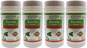Bitter Melon Momordica Charantia, Karela Powder for Men and Women | Ayurvedic Herbal Powder Supplement/Remedy | Pack of 100 GMS. 4 Packs of 100 GMS.