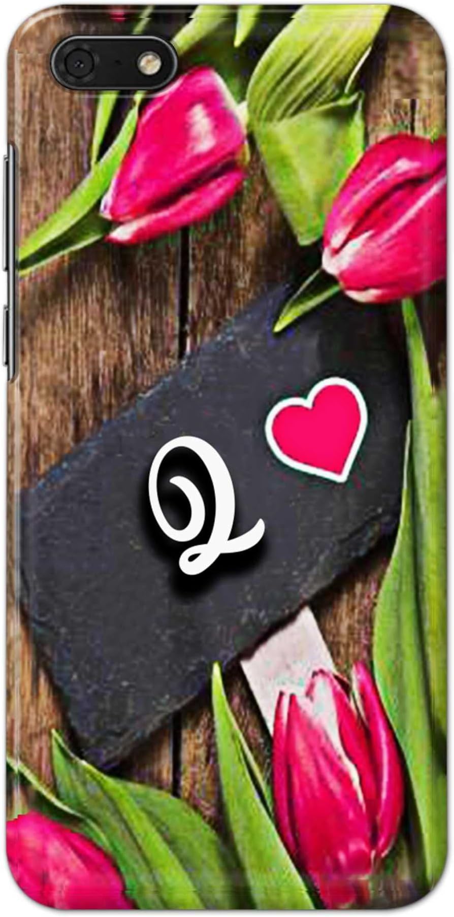 TweakyMod Designer Printed Hard Case | Tulips Q Back Cover Compatible with Honor 7S, Honor Play 7