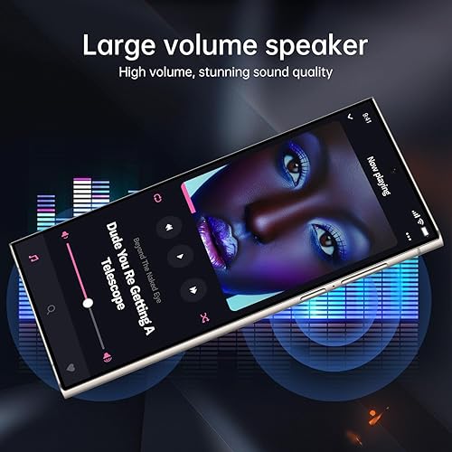 Miniatura 4 de Teléfono inteligente I24 Ultra 5G, teléfono desbloqueado de 6+256 GB, Android 13.0, cámara de zoom de 48+108MP, teléfono móvil con bolígrafo Violeta