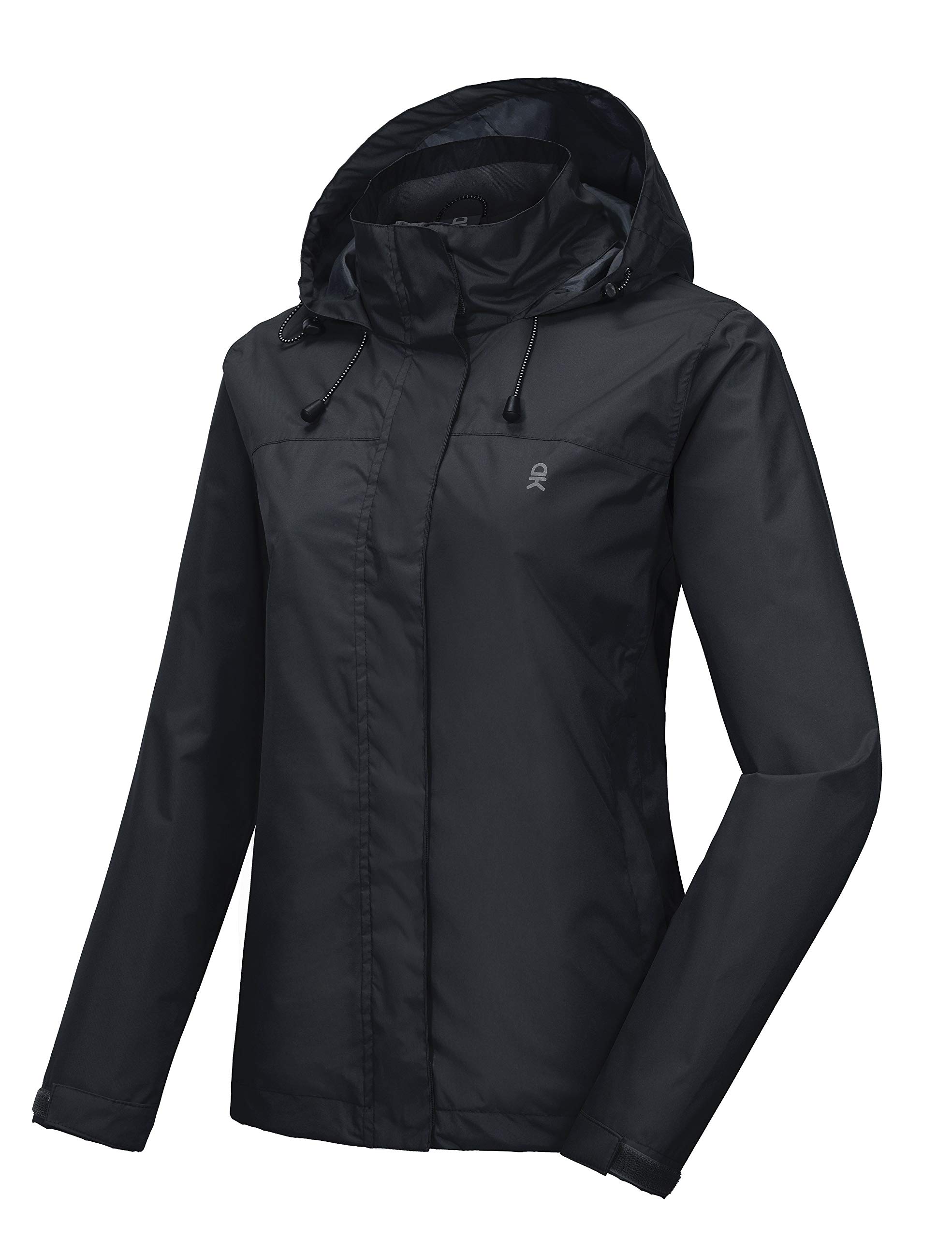 Little Donkey Andy Damen wasserdichte Regenjacke atmungsaktivem Leichte Regenjacke für Outdoor-Windbreaker zum Wandern