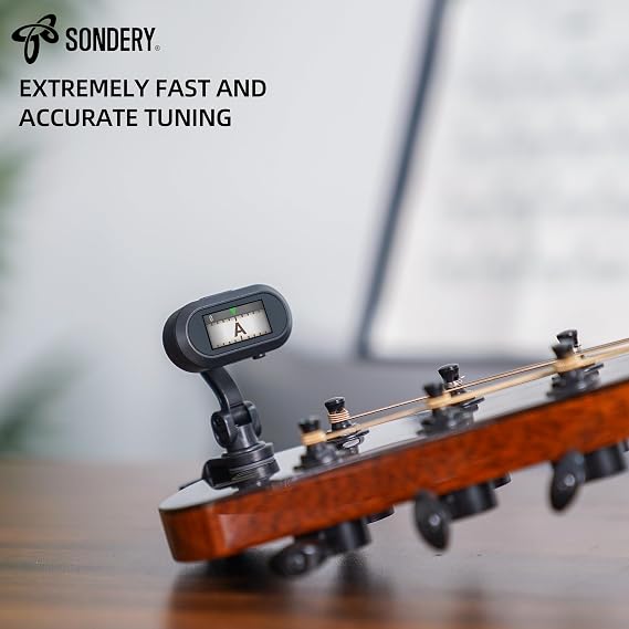 Ultimate Rock Guitarist Bundle: Metal Distortion Pedal and Rechargeable Clip-On Tuner