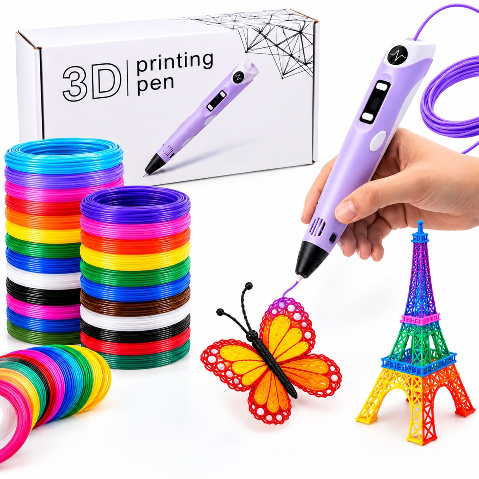NFIL3D 3D Pen - Kids & Adults Starter Kit -1