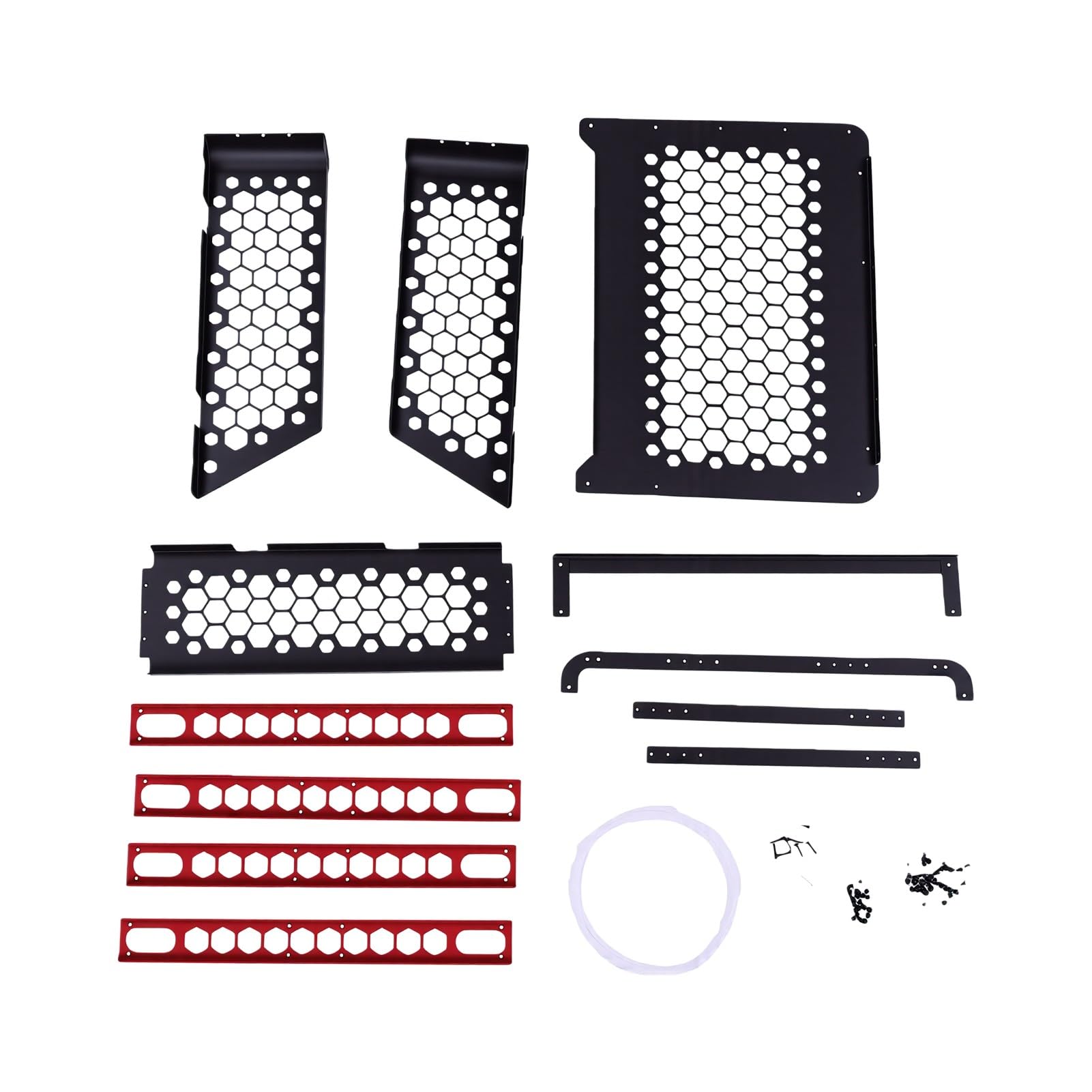 Uchwyt Stojaka AMS, Oszczędzający Miejsce Stojak AMS ze Stopu Aluminium, Półka Modułowa do Drukarki P1S P1P X1C X1E, 39x36x13,5 Cm, 1 Jednostka