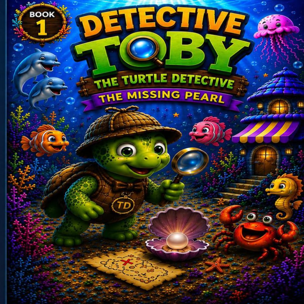 Toby the Turtle Detective: The Missing Pearl