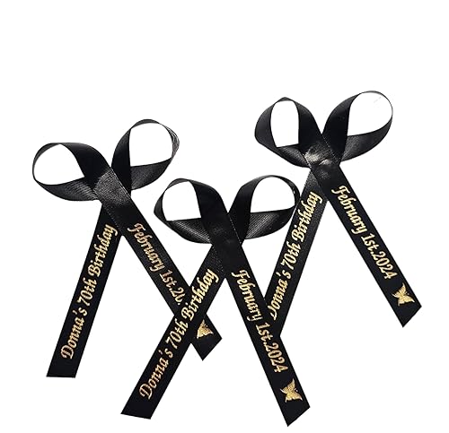 Cintas personalizadas para despedidas de soltera, bodas, fiestas o baby showers, totalmente montadas, paquete de 25 unidades