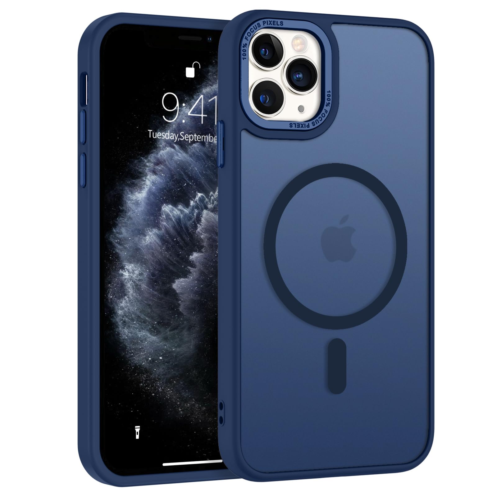 Coque iPhone 11 Pro Magsafe BENTOBEN mate et fine antichoc - 8