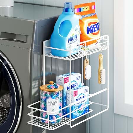 Amazon.com: BOKIOVIN 2-Pack Magnetic Laundry Basket Organizer