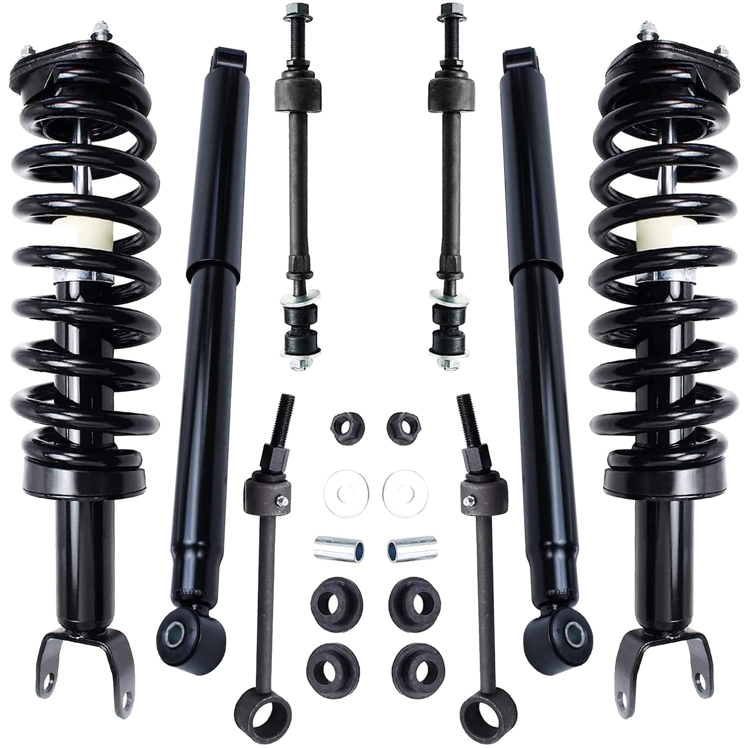 Detroit Axle - 4WD 8pc Struts Shocks Kit for 2006-2007 Dodge Ram 1500