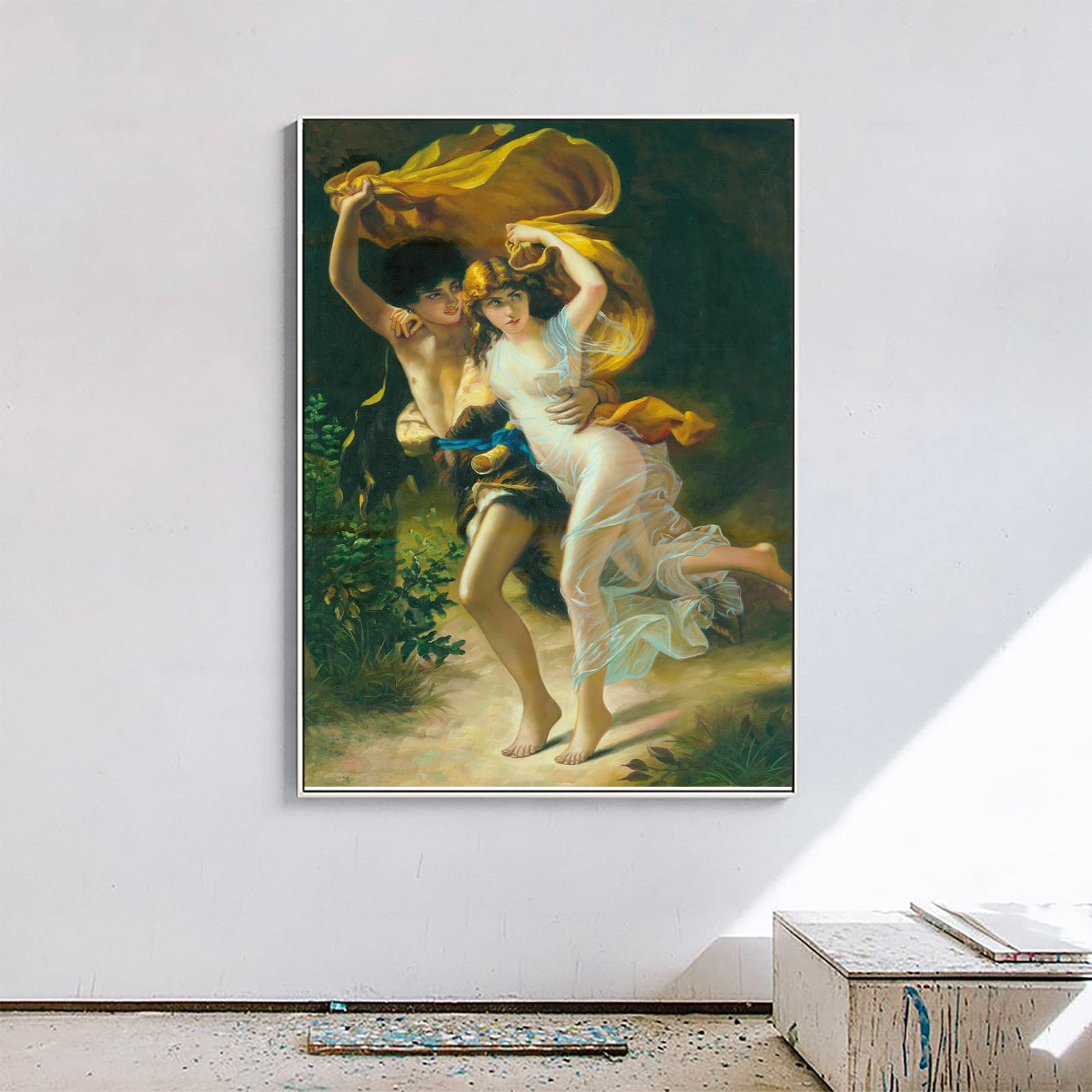 Amazon.co.jp: The Storm Pierre Auguste Cot プリントポスター