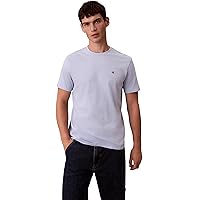 Calvin Klein SS Classic Monogram Tee LV04RD254G Tees, Viola (Casual Blue)