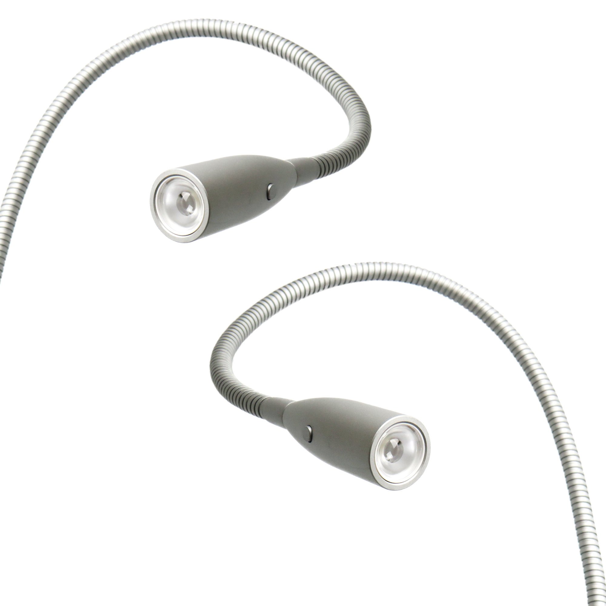 kalb Material für Möbel Lampada da letto a LED Lampada da lettura Lampada da comodino Lampada da letto luce da lettura, selezione: SET da 2 pezzi