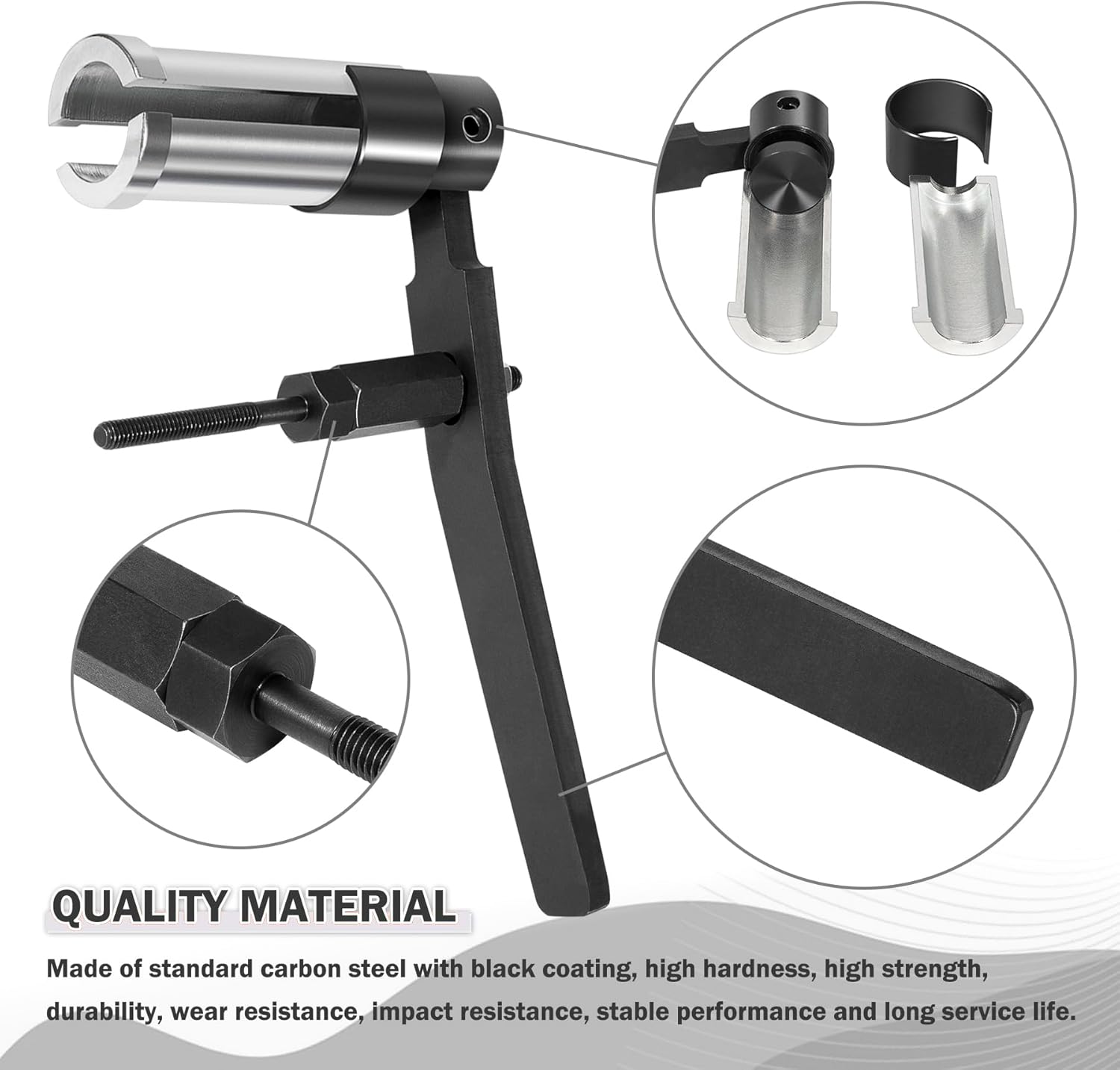 9010 Fuel Injector Remover Puller Fit for 5.9L 6.7L Cummins Diesel Engine/Dodge Ram Truck 1500 2500 3500 4500, Replace Part Number AM-9010 9010A 9010B, Cummins Diesel Injector Removal Tool