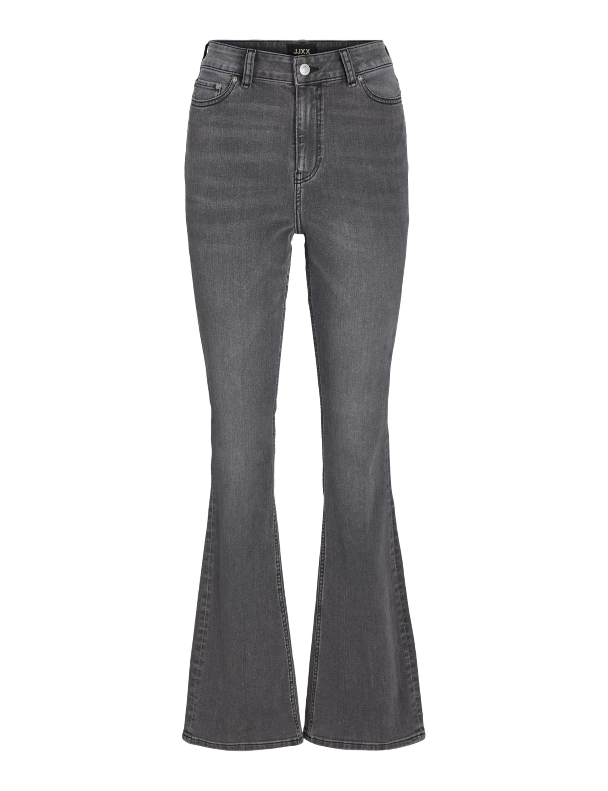 Jjxx Women's Grey Denim Jxturin Bootcut Hw Jeans C7058 Dnm, 27W X 30L