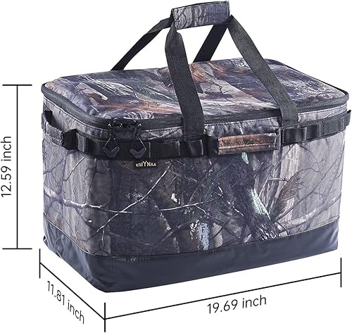 Miniatura 2 de Bolsas aisladas para entrega de alimentos, (48 litros), plegables y reutilizables, bolsas de compras aisladas, adecuadas para catering, picnics,