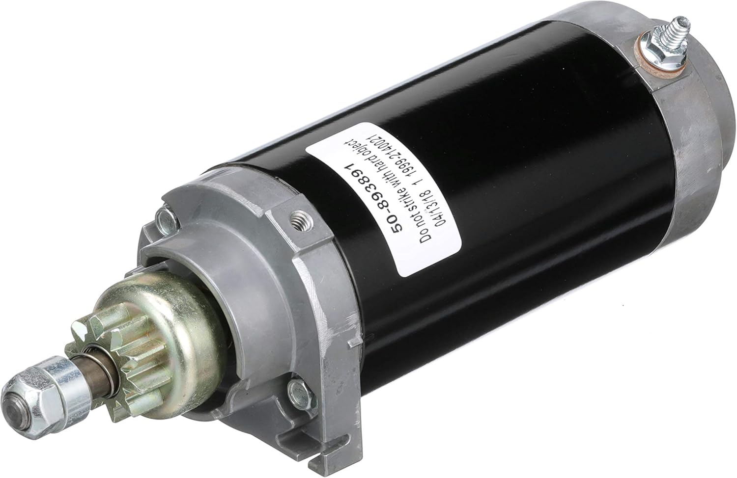 Quicksilver 892339T01 Starter Motor Assembly for Mercury and Mariner 2-Cycle, 4-Stroke, EFI, DFI and Verado Outboards