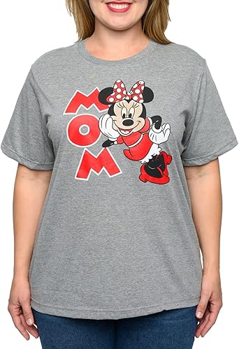 Miniatura 3 de Disney Camiseta de talla grande para mujer, estampado de Minnie Mouse Mickey Daisy