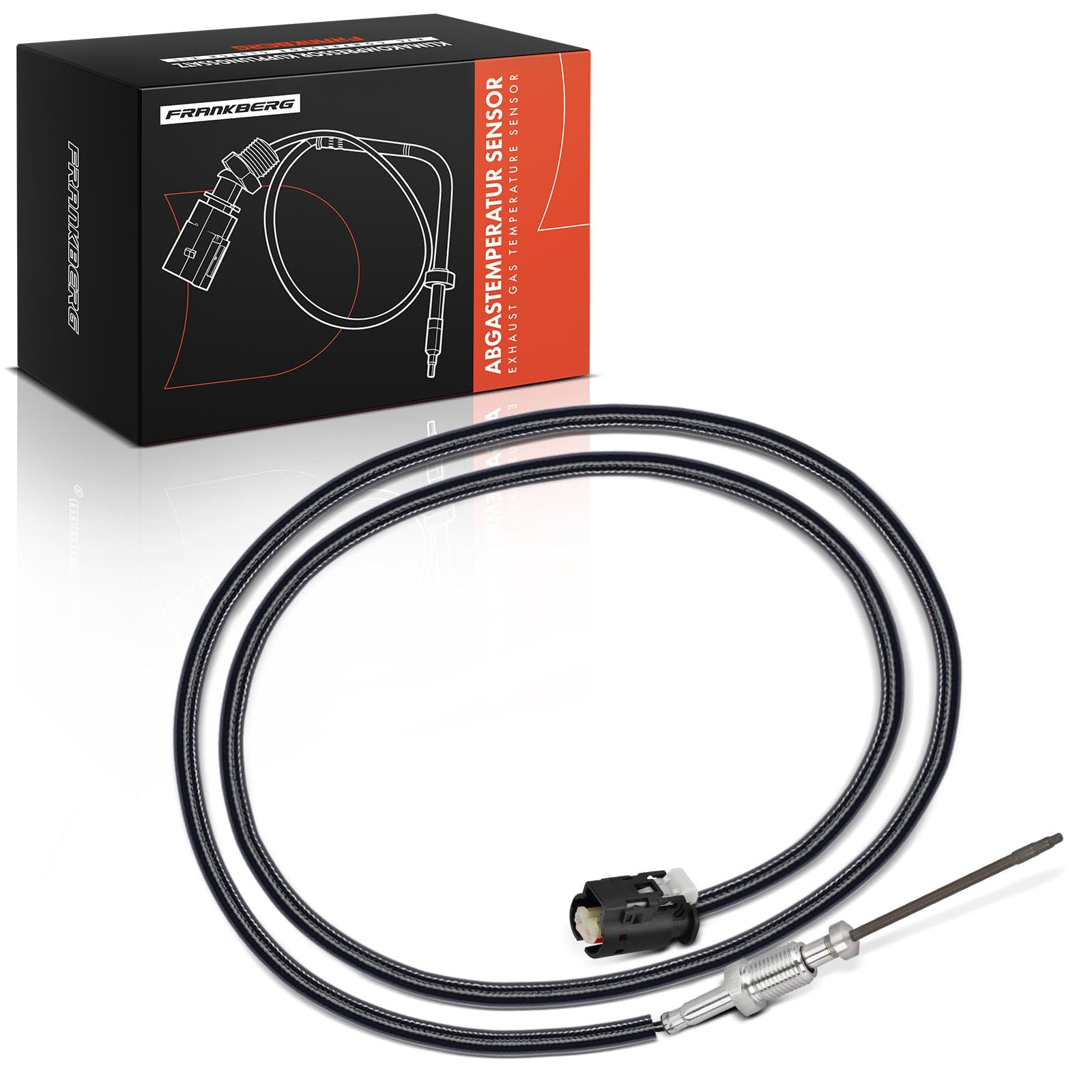 Frankberg Abgastemperatur Sensor Nach DPF Kompatibel mit 2 Active Tourer F45 2 Gran Tourer F46 X1 F48 Min.i Cabriolet F57 Min.i Clubman F54 Min.i Countryman Replace# 13628570121