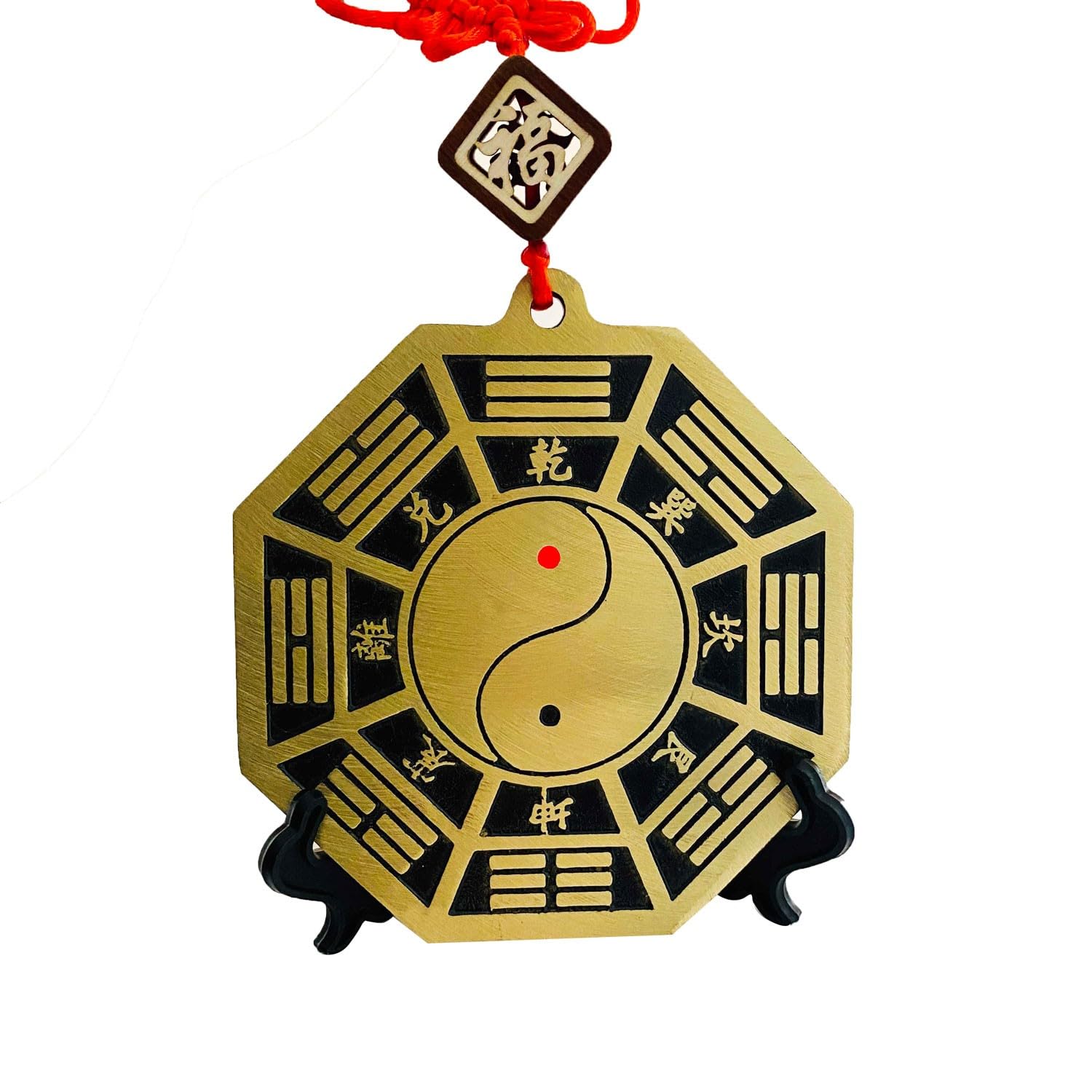 外面太極八卦鏡キーホルダー 楽天市場】陰陽 太極 八卦 キーホルダー : 天宝堂