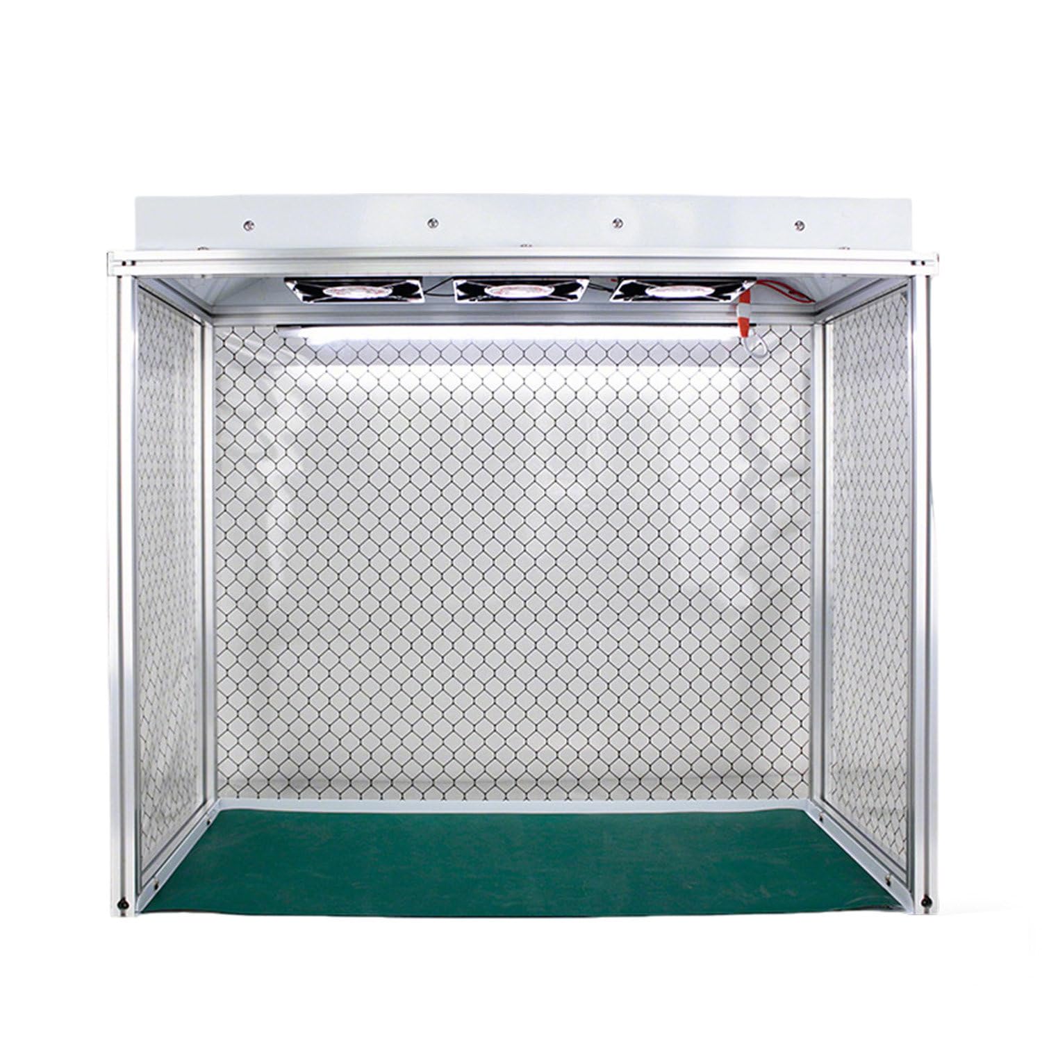 Estación de Trabajo portátil con Cabina de Flujo laminar Vertical, Banco de Trabajo Limpio con Filtro, para Laboratorio, reparación de Pantallas LCD de teléfonos móviles/Taller/Laboratorio.
