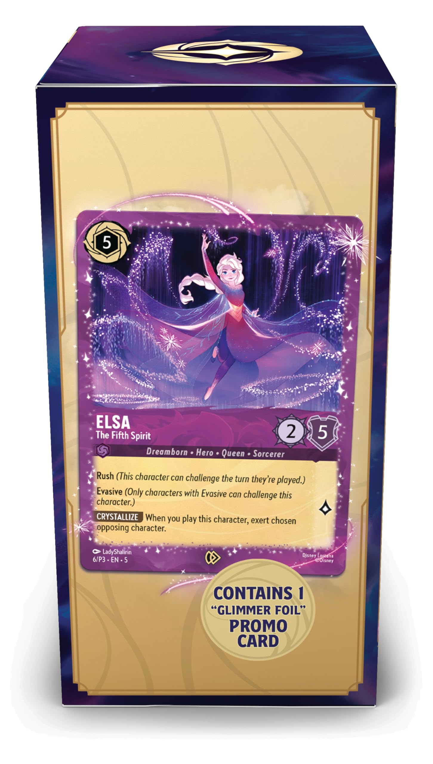 Amazon.com: Ravensburger Disney Lorcana TCG: Elsa Gift Box – 5