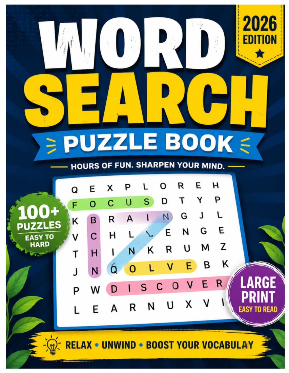 Ultimate Word Search Puzzle Book 2026