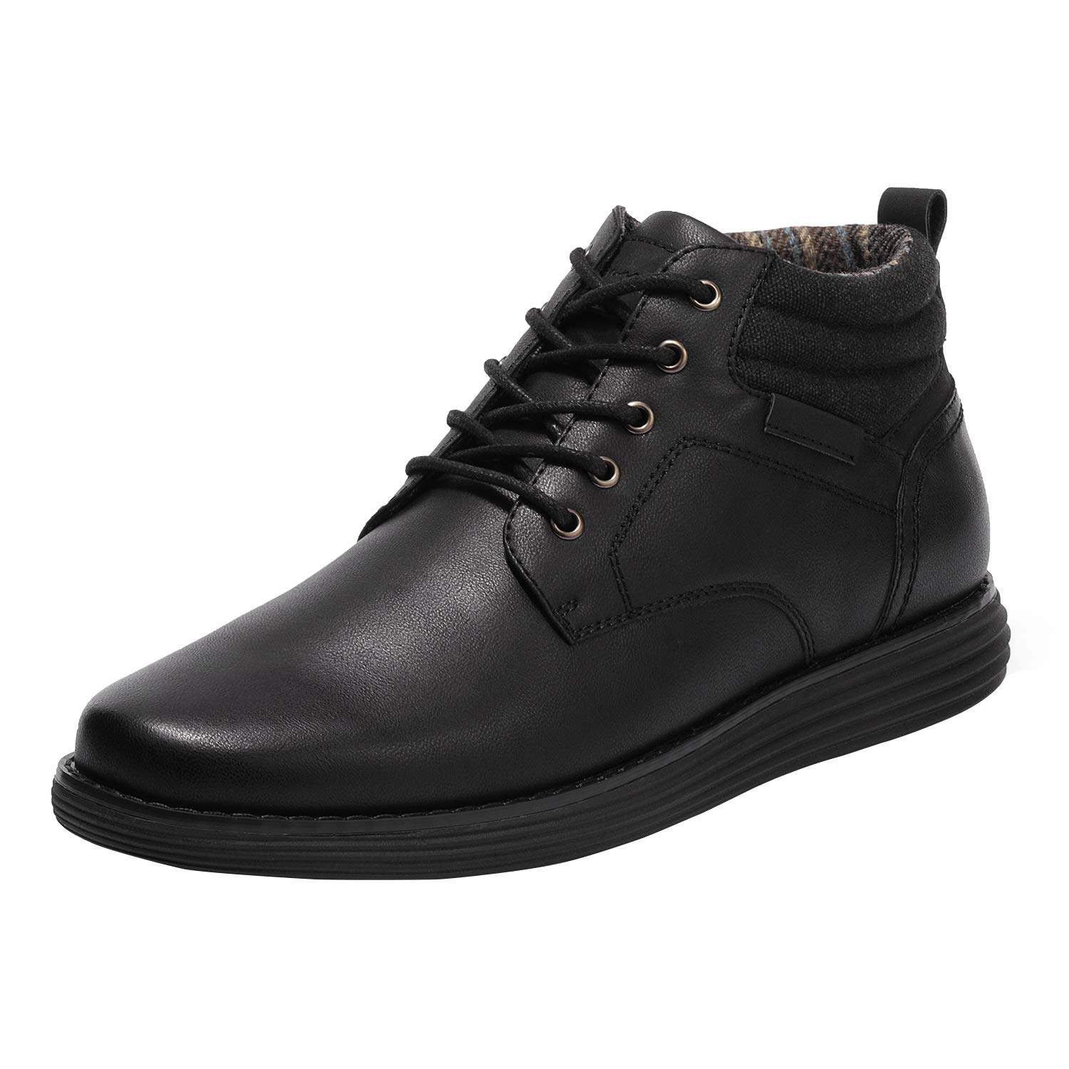 Bruno Marc Men's Mid Top Chukka Sneaker Lace Up Dress Boot