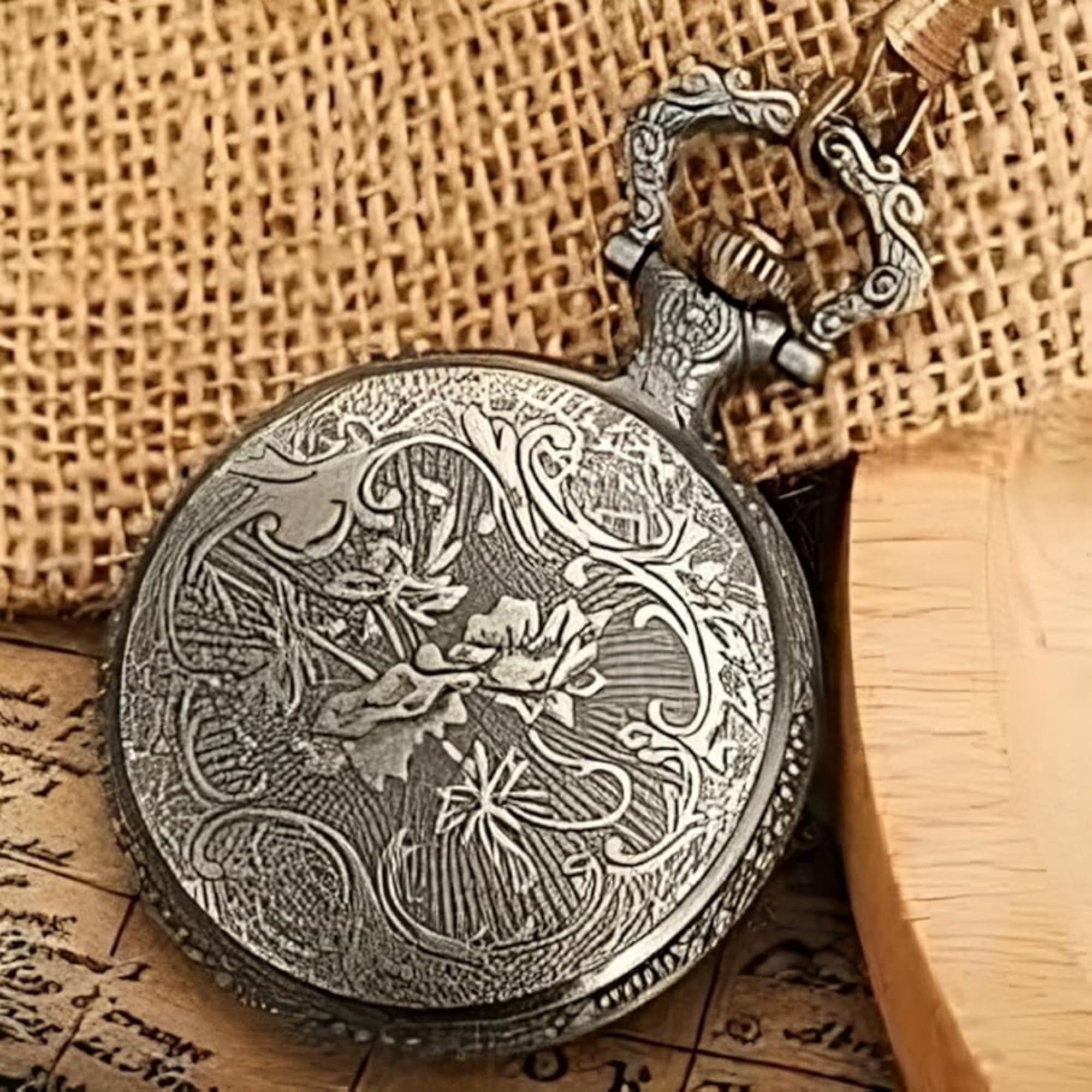 Rakshabandhan Theme Classic Pocket Watch Key Chains