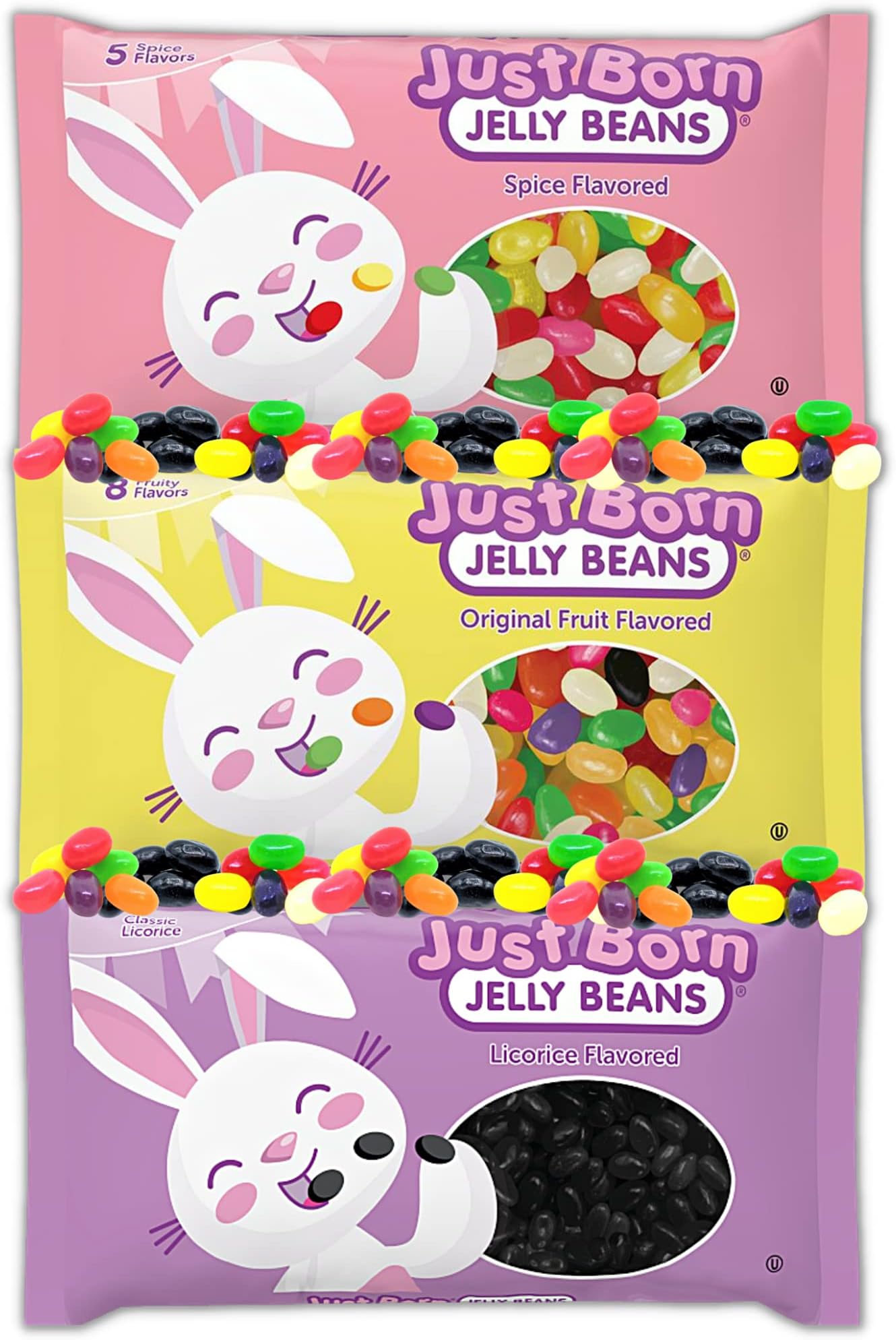 Amazon Just Born Jelly Beans Spice Flavored 10 Oz Bags Pack Amazon just born jelly beans spice flavored 10 oz bags pack
