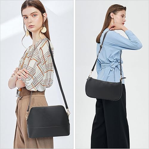 Vista 7 de Monederos y bolsos de mano para mujer, bolsa de hombro, asa superior, bolsa de mano, juego de monedero